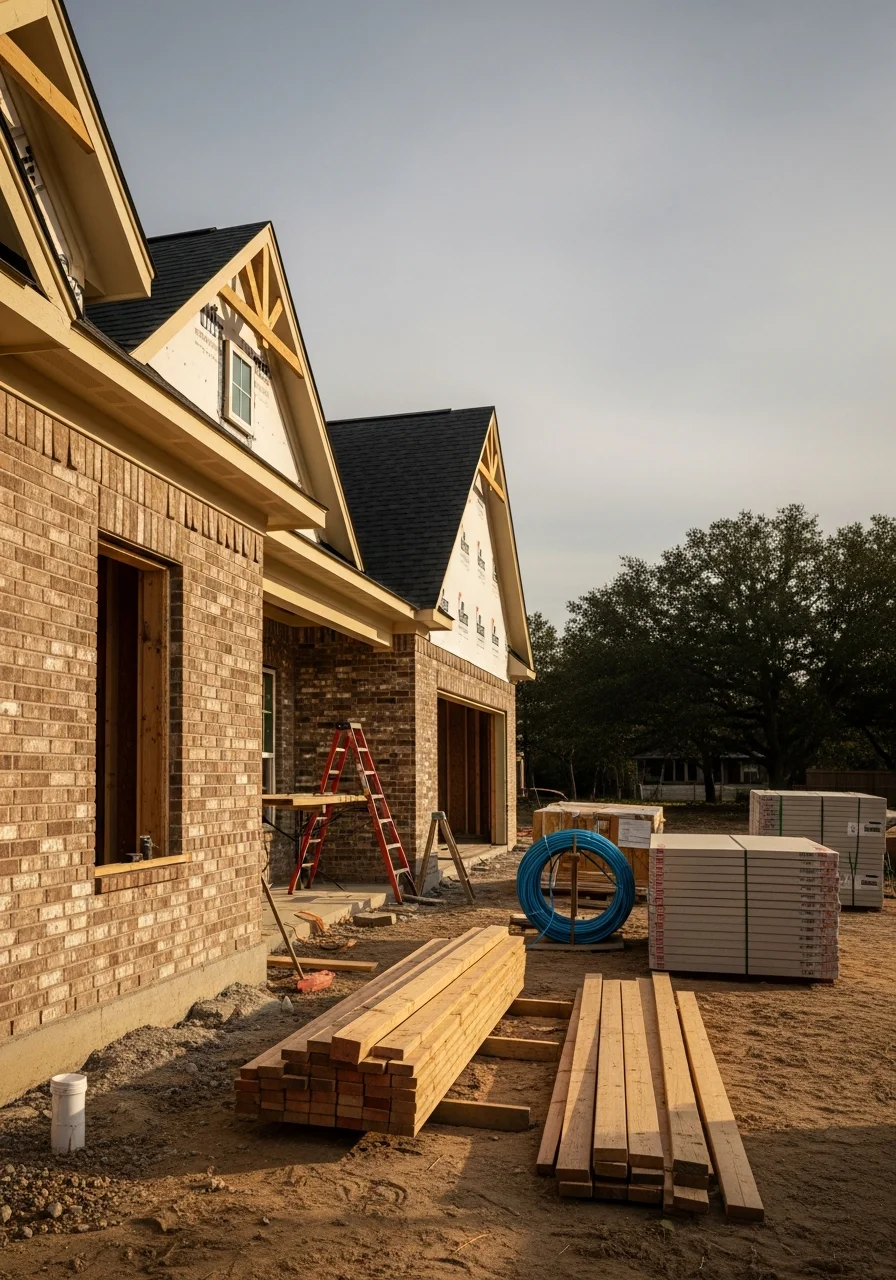 Service team member working on a Bossier City residential or commercial property.